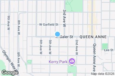 Map image of the property - 405 W Galer St
