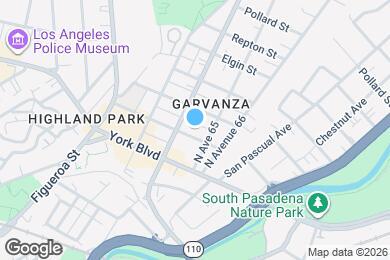 Map image of the property - 6415 Garvanza Ave