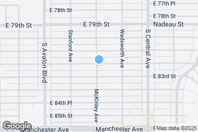 Map image of the property - 800 E 82nd St