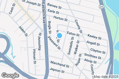 Map image of the property - 166 Irving St