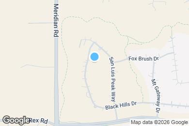 Map image of the property - 11824 Black Hills Dr