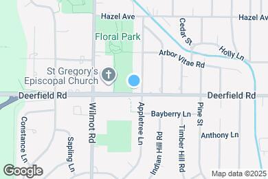 Map image of the property - 1462 Deerfield Rd