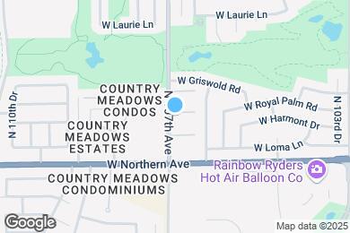Map image of the property - 8131 N 107th Ave