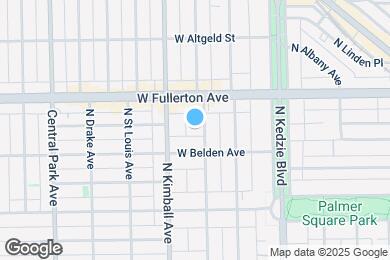 Map image of the property - 2322 N Spaulding Ave