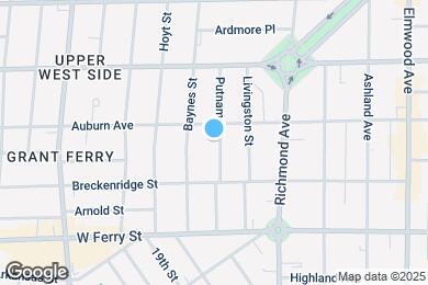 Map image of the property - 40 Putnam St