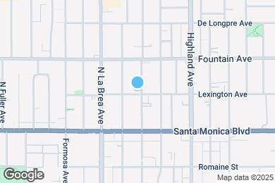 Map image of the property - 1201 N Orange Dr