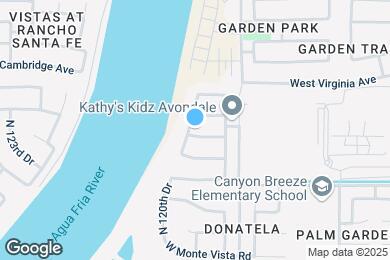Map image of the property - 12010 W Baker Ave