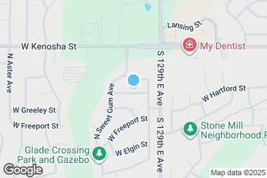 Map image of the property - 3712 W Hartford St