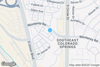 Map image of the property - 2484 St Paul Dr