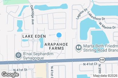 Map image of the property - 5740 SW 33rd Ter