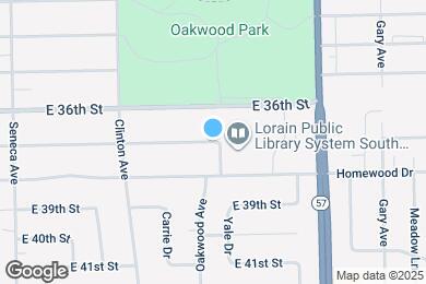 Map image of the property - 0 Oakwood Ave