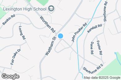 Map image of the property - 3 Captain Parker Arms