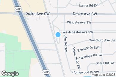 Map image of the property - 3058 Dupree Dr SW