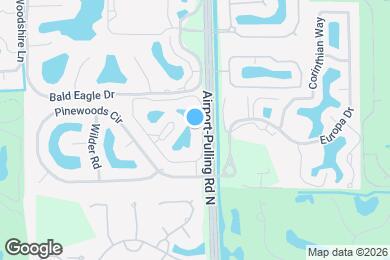 Map image of the property - 1500 Misty Pines Cir