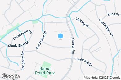Map image of the property - 1129 Moray Ct
