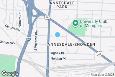 Map image of the property - 1261 Central Ave