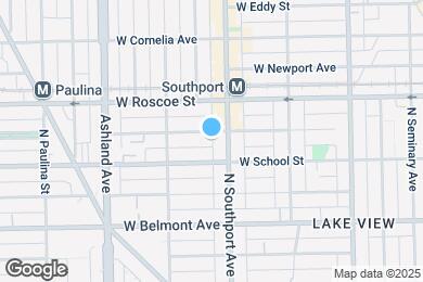 Map image of the property - 1415 W Henderson St