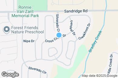 Map image of the property - 2781 Cross Creek Dr