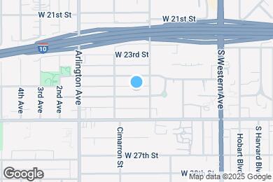 Map image of the property - 2177 W 25th St