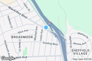 Map image of the property - 655 MacArthur Blvd