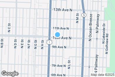 Map image of the property - 930 N J St