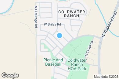 Map image of the property - 12134 W Desert Moon Way
