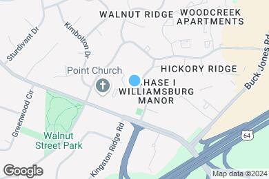 Map image of the property - Williamsburg Manor