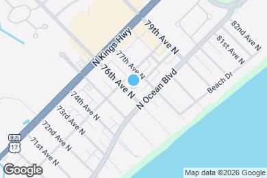 Map image of the property - 306 76th Ave N