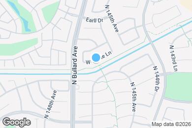 Map image of the property - 14605 W Verde Ln