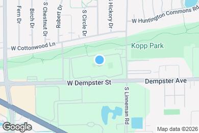 Map image of the property - 712 Dempster St