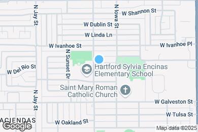 Map image of the property - 580 W Del Rio St