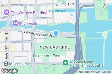 Map image of the property - 363 E Wacker Dr