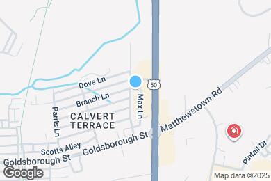 Map image of the property - 150 Calvert St