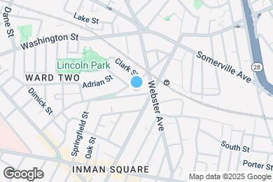 Map image of the property - 15 Concord Ave
