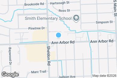 Map image of the property - 1450 Ann Arbor Rd