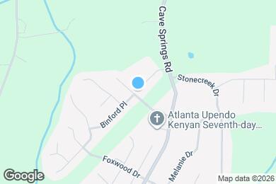 Map image of the property - 1050 Abercorn Way