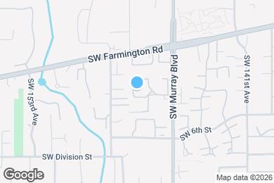 Map image of the property - 5005 SW Murray Blvd