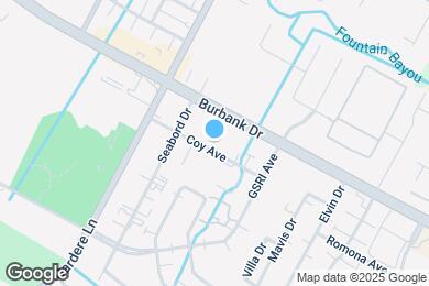 Map image of the property - 8721 Coy Ave