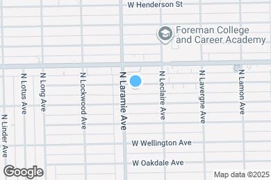 Map image of the property - 5143 W Fletcher St