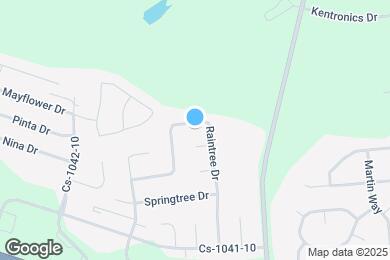 Map image of the property - 3808 Raintree Dr