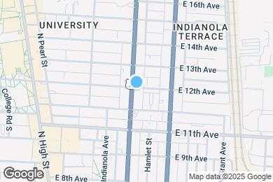 Map image of the property - 1638 Summit St