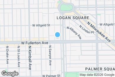 Map image of the property - 2420 N Kedzie Blvd