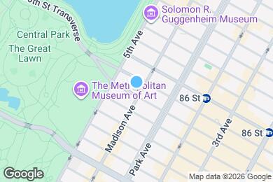 Map image of the property - 1134 Madison Ave