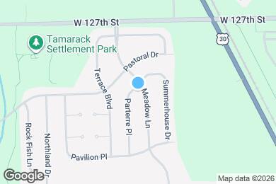 Map image of the property - 12824 Meadow Ln