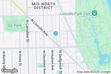 Map image of the property - 2017 N Lincoln Ave