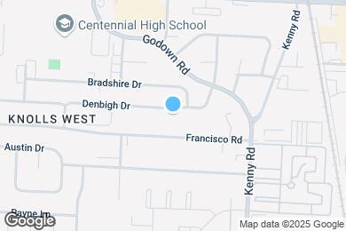 Map image of the property - 1259 Denbigh Dr