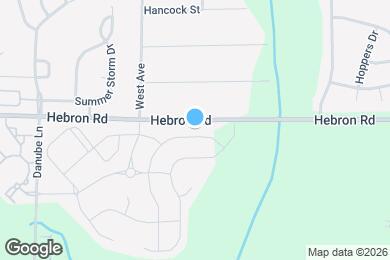 Map image of the property - 1016 Bent Willow Dr