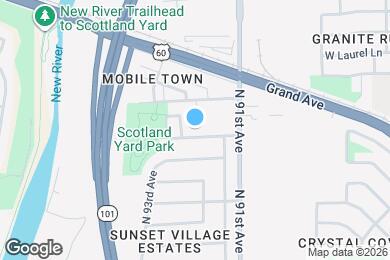 Map image of the property - 9214 W Cortez Ave
