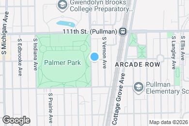 Map image of the property - 11205 S King Dr