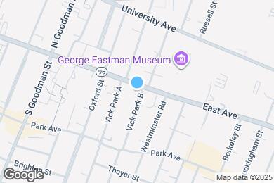 Map image of the property - 809 East Ave